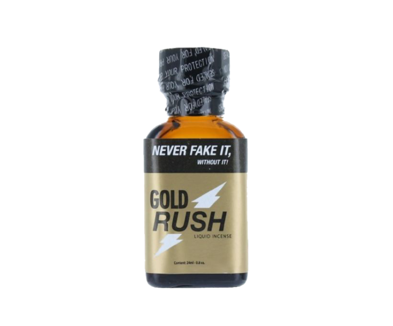 Poppers Gold Rush 24ml – snažna aroma u zlatnom pakovanju