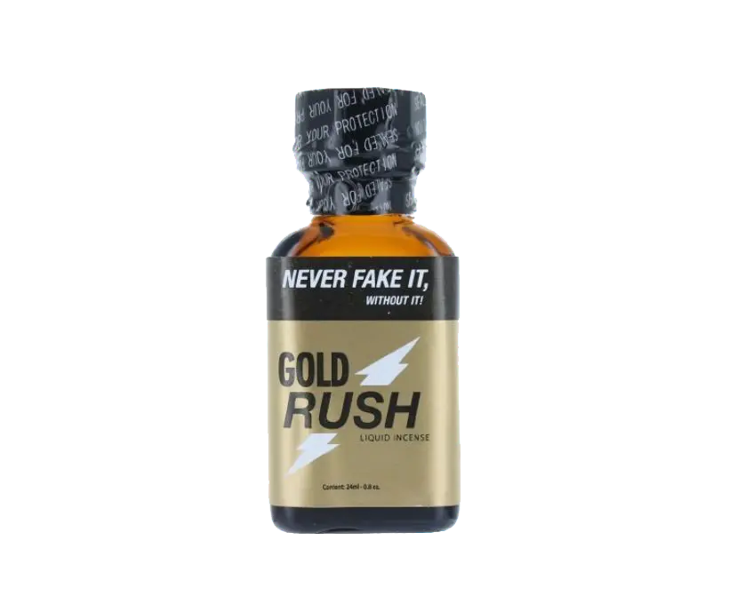 Poppers Gold Rush 24ml – snažna aroma u zlatnom pakovanju