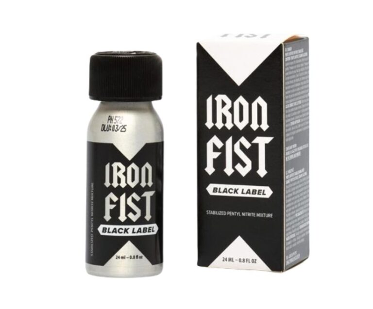 Poppers Iron Fist Black Label 24ml jaka aroma